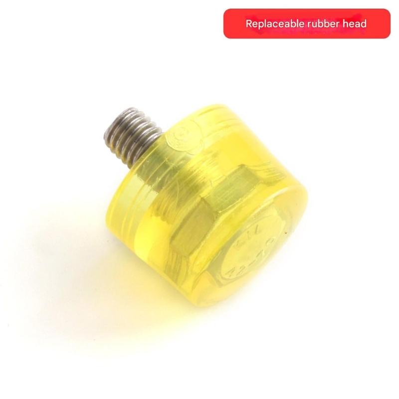 Sturdy Plastic Metal Combination Hammer With Replaceable Heads For Accuracy Jewelry Crafting And DIY Projects