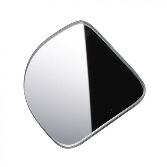 1 pair Silver Wide Angle Convex Car Auto Rear Side View Blind Spot Mirror Sector