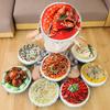 Internet celebrity creative simulation food crayfish throw pillow plush toy food doll nap pillow funny foodie props