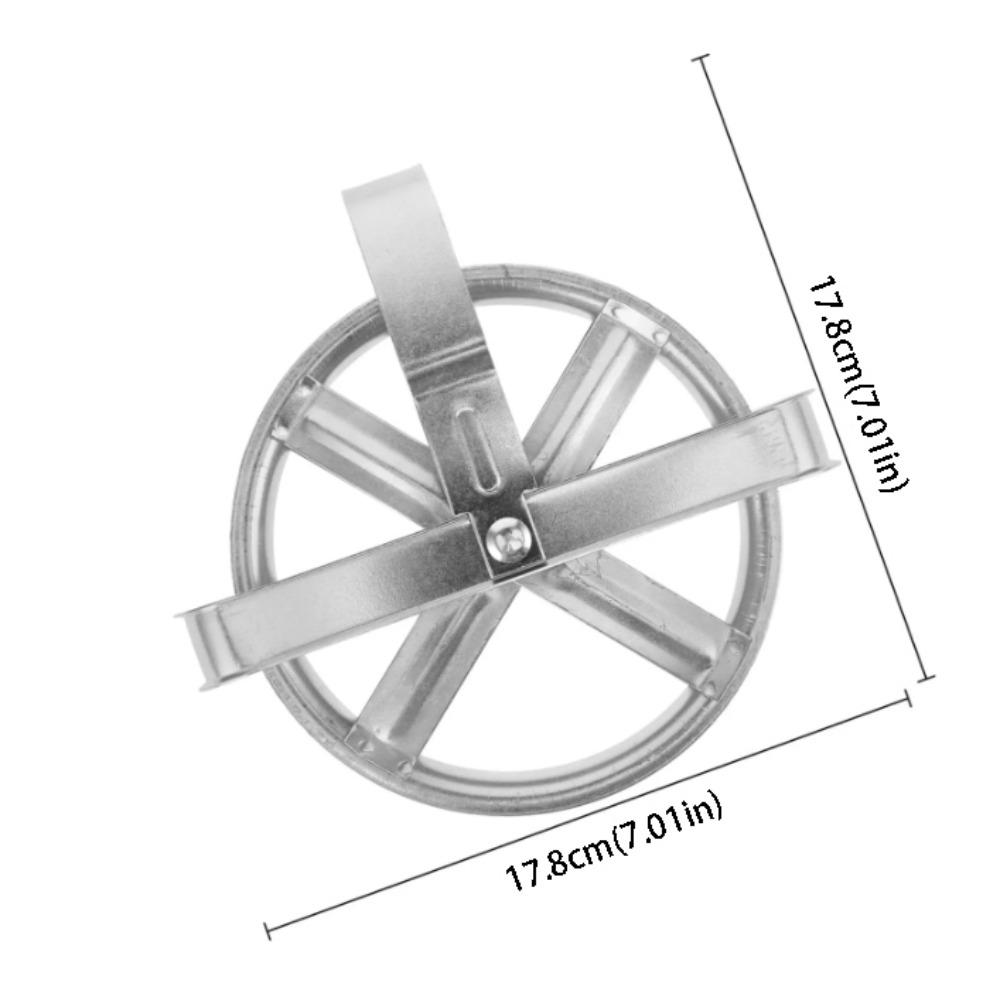 Heavy Duty Clothesline Pulley Weatherproof Metal Clothes Drying Lines Coats Blankets 17.8cm/7.01in