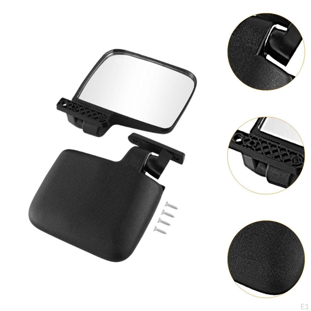 Golf Carts Side Mirrors, Rearview Mirror, Easy Install Sturdy Accessories