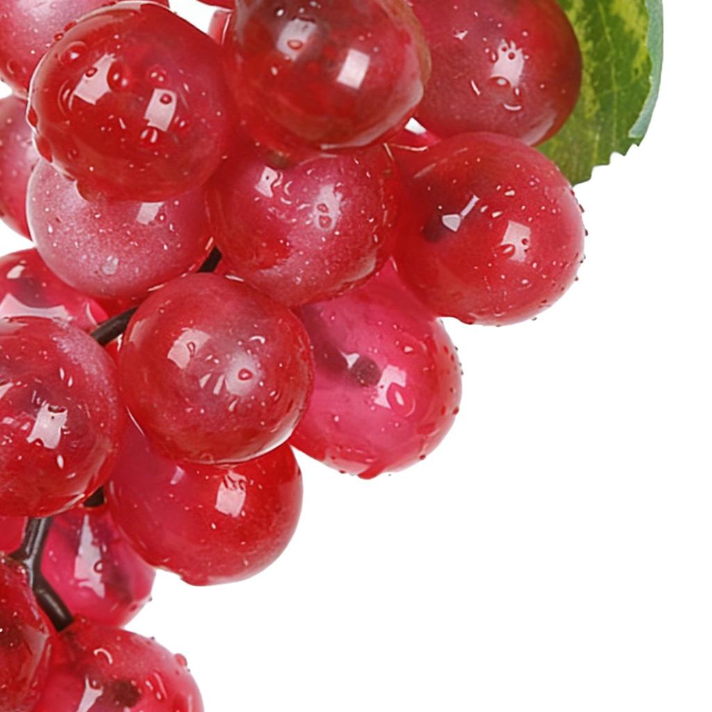 Simulation Grape Plastic Fruit Fake Fruits Photo Props Artificial Grape Fruit Shop Display Model Ornaments Home Party Decor