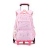 Zaino Scolastico per Bambini Zaino con Ruote per Ragazze Zaino con Ruote Zaino Scolastico per Studenti Con Ruote Trolley Borsa per Libri Bagaglio da Viaggio