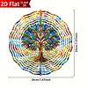 Creative Wind Spinner, a Valuable Gift for Indoor And Outdoor Garden Decoration, Perfect for Thanksgiving And Christmas 2D Flat