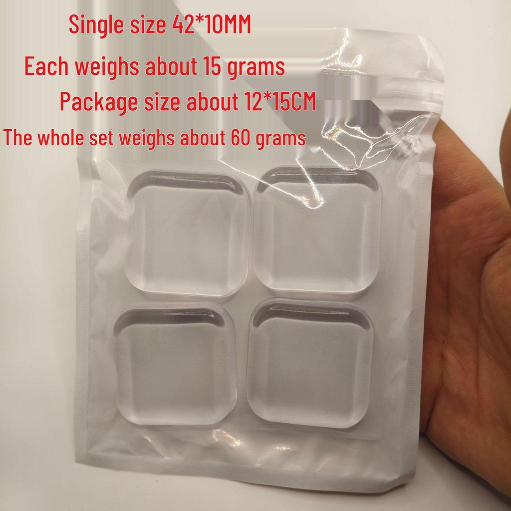 High-Transparency Anti-Collision Door Stopper & Silent Silicone Buffer Pad