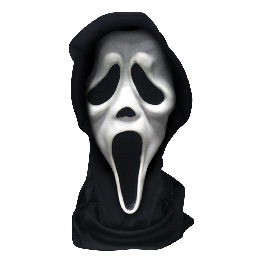 Halloween Mask Headgear Spooky Face Face Single Piece Masks
