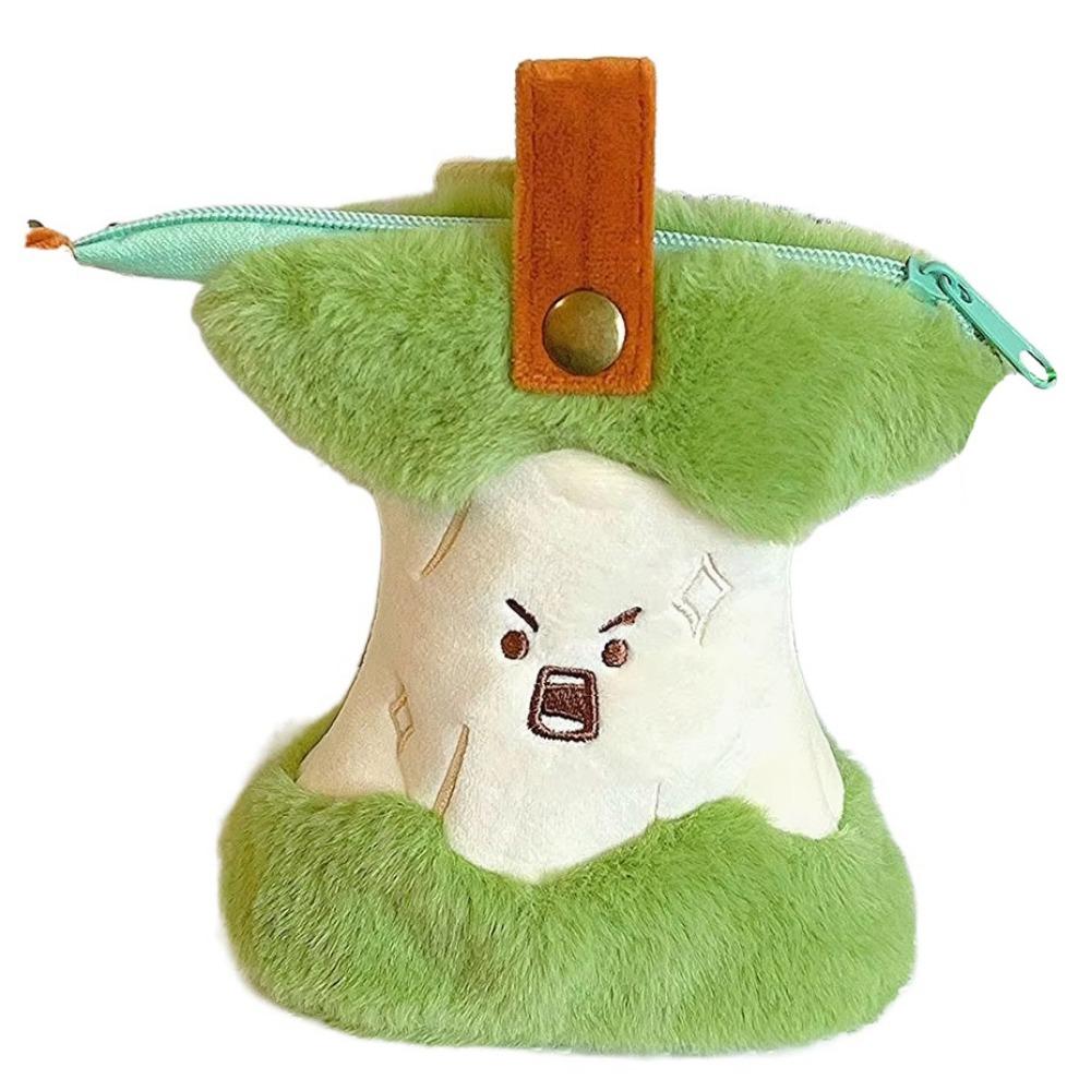 

Плюшевая сумка для канцелярских принадлежностей конфетного цвета, органайзер для канцелярских принадлежностей, пенал, письменные принадлежности для студентов зелёный