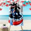 Cartoon Pokemon Print Beach Towel, Large Soft Quick Dry Towel for Beach Camping Swimming