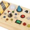 Interactive Busy Board Toy for Travel - Enhance Fine Motor Skills and Role Play