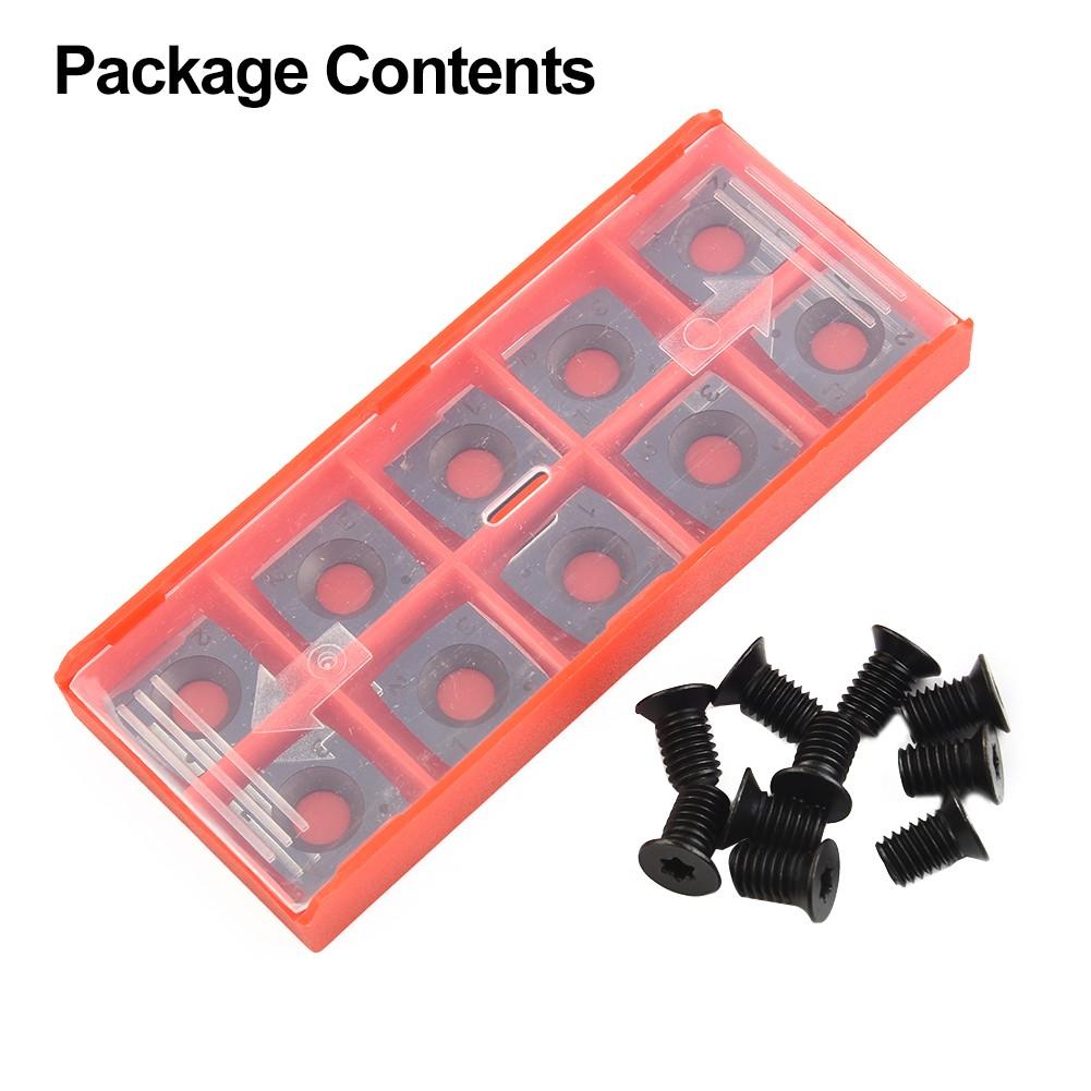 15x15x2.5mm R50 Carbide Inserts Cutters 2in Radius for Spiral Helical Planer Head