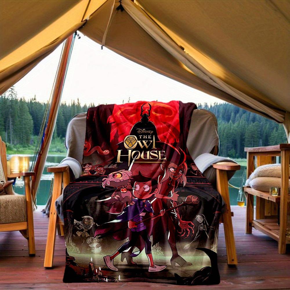 1pc, Disney The Owl House Blanket All Seasons, Living Room, Travel, Camping, Car Blankets