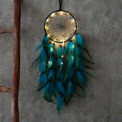 Lanterna Dream Catcher Creativo Carillon di Vento Ciondolo Auto Ciondolo Home Room Decor