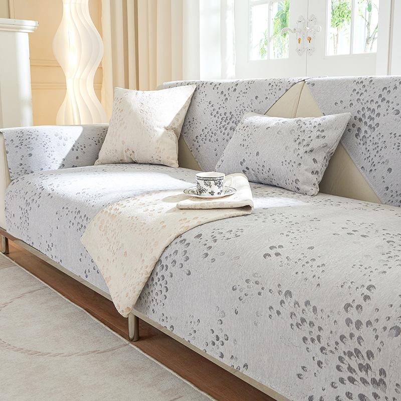 Chenilowa poduszka na sofę Cztery pory roku Uniwersalny pokrowiec na sofę Uniwersalny pokrowiec All-Inclusive Antypoślizgowy pokrowiec na sofę