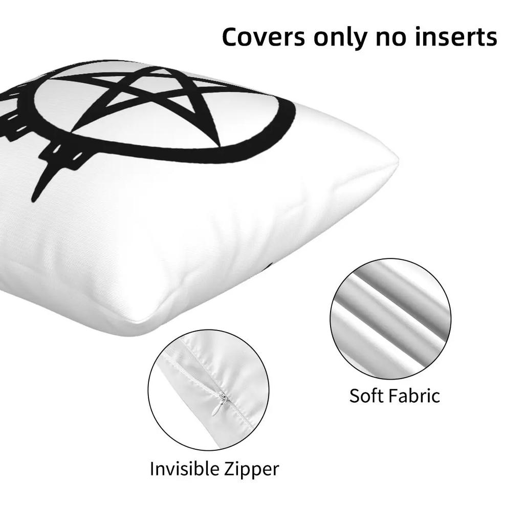 Arch Enemy 2 Pcs Square Pillowcase Pillow Cover Cushion Decor Comfort Throw Pillow For Home Sofa