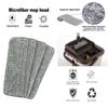 Microfiber Household Replaceable Dust Cleaning Tools Floor Cleaning Cloth Mop Pads Flat Mop Rag