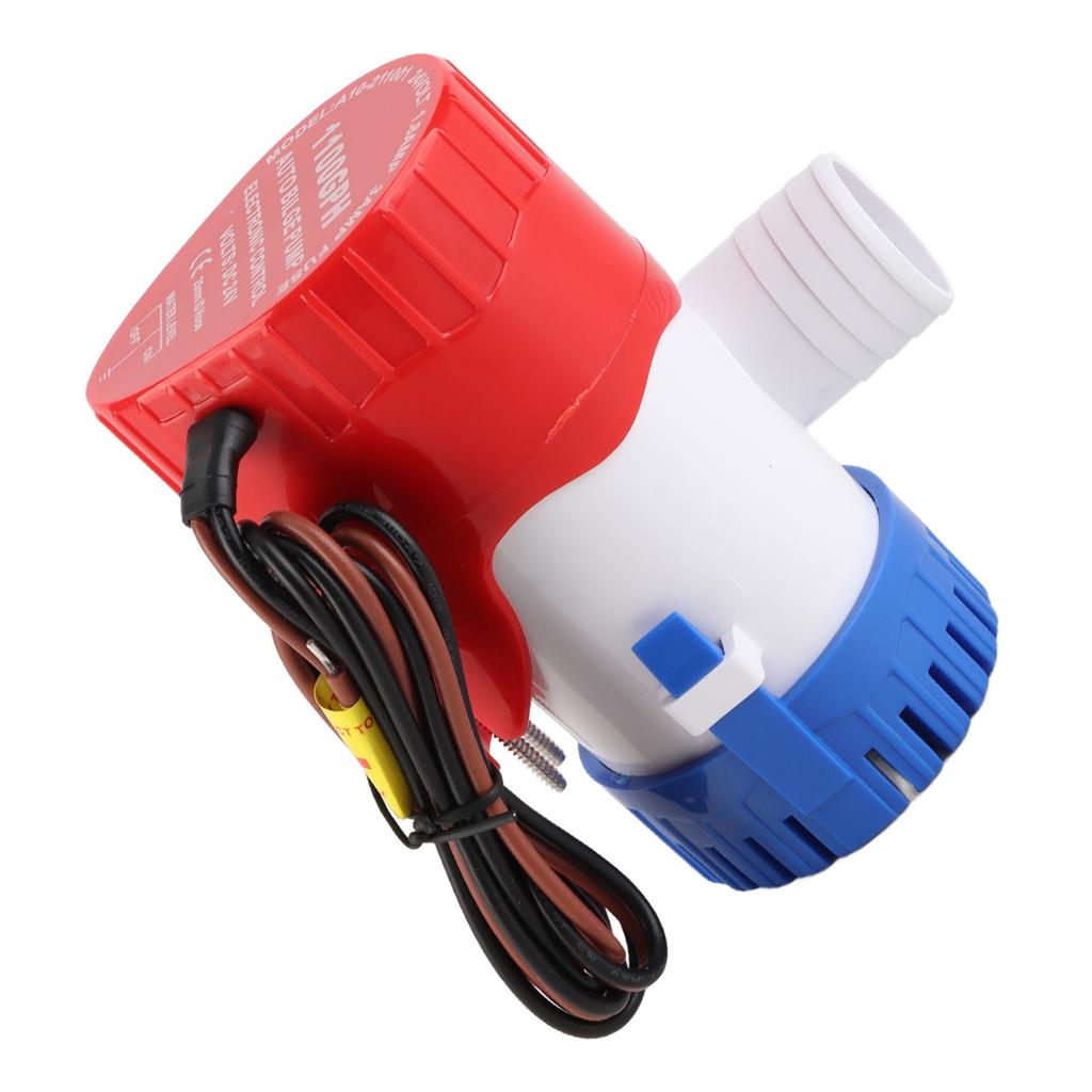 1100GPH 4163LPH Auto Boat Bilge Pump 4m Lift Electric Submersible Water Pump for Pond Water Tank