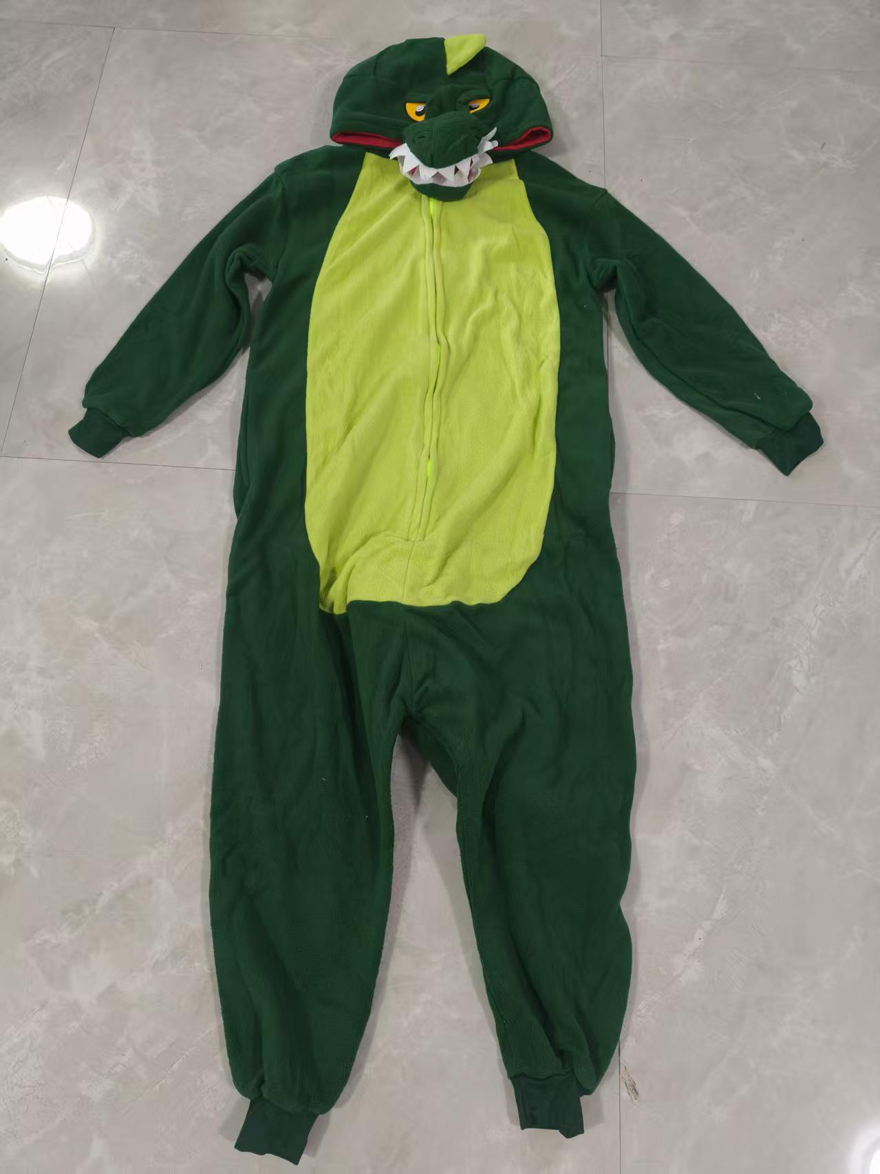 

Trendy Cartoon Dinosaur Onesie Pajamas for Couples - Halloween, Parties, Home, Performance Wear Medium