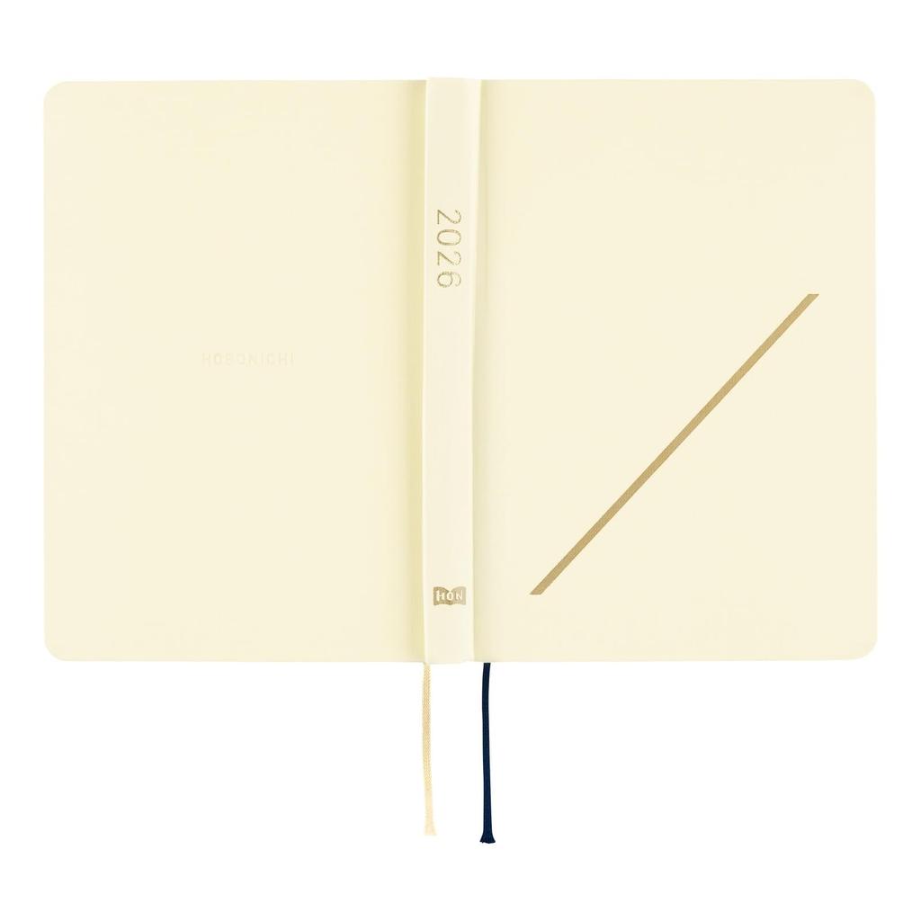 Hobonichi Techo 2026 HON Slash Ivory