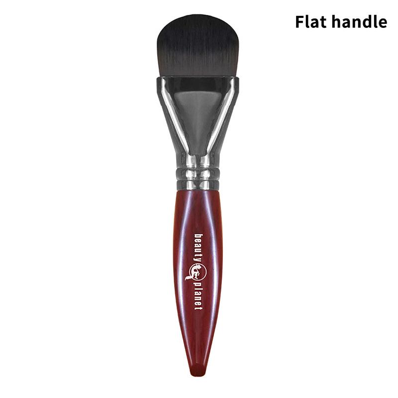 1pcs Flat Foundation Makeup Brush No Trace Liquid Foundation Concealer Brush Cosmetic Soft Tongue Foundation Make Up Brush