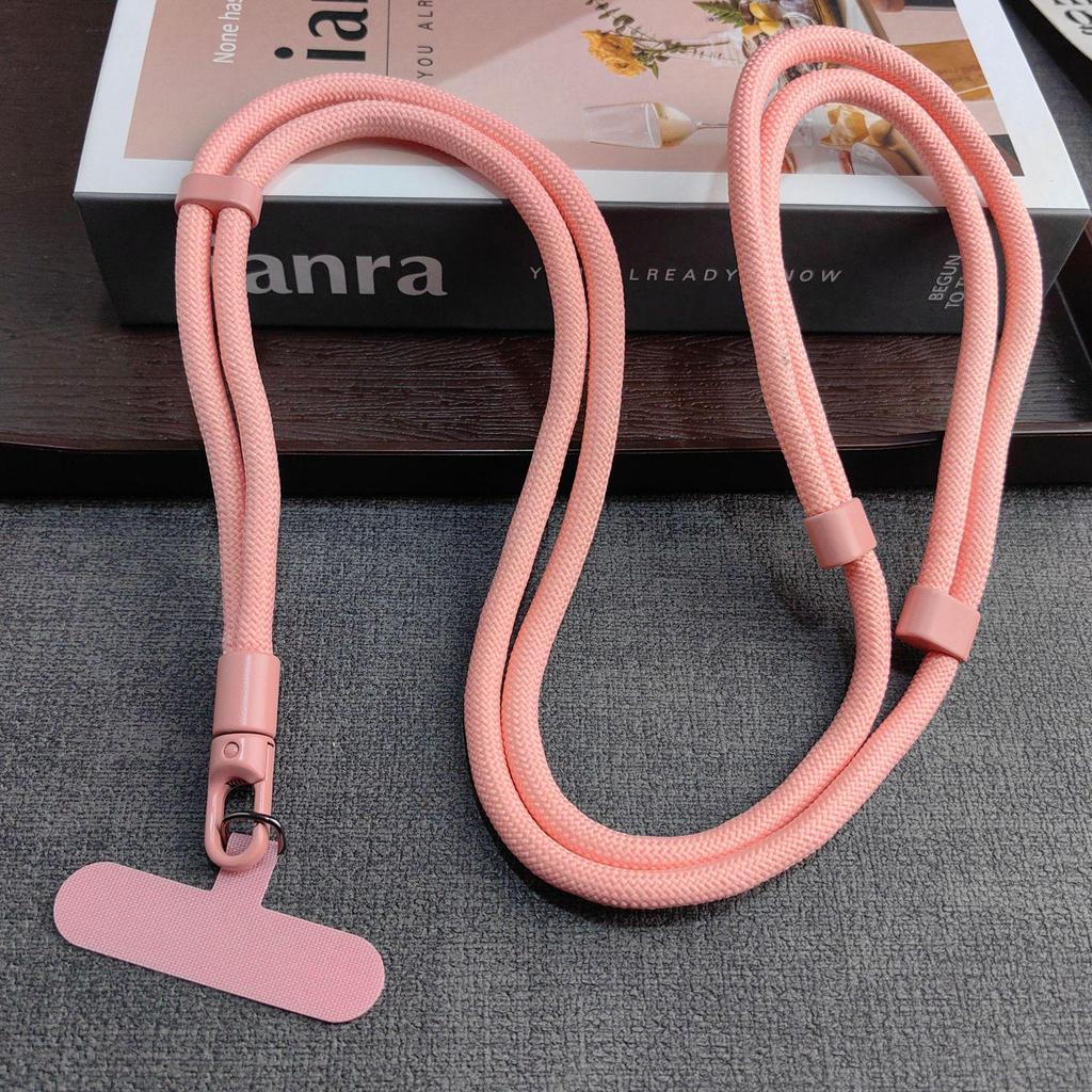 Adjustable Phone Lanyard: Anti-theft Neck and Wrist Strap with Self-locking Clip, Oxford Cloth, Crossbody Design