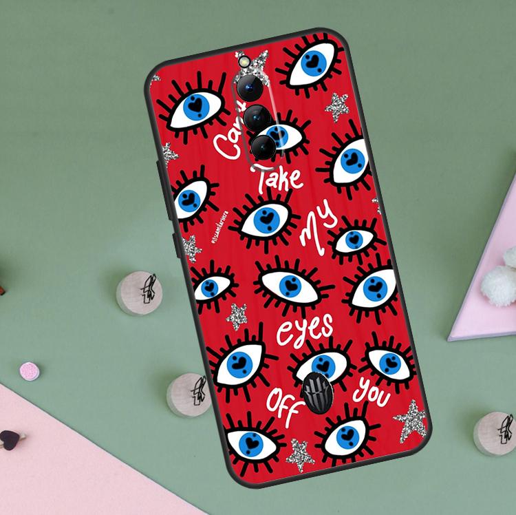 Lucky Eye Blue Evil Eye Print Case For Red Magic 10 8 9 Pro Plus 6 6S 7S 7 Pro 5G 6R RedMagic 9S 8S 10S Pro Plus Cover