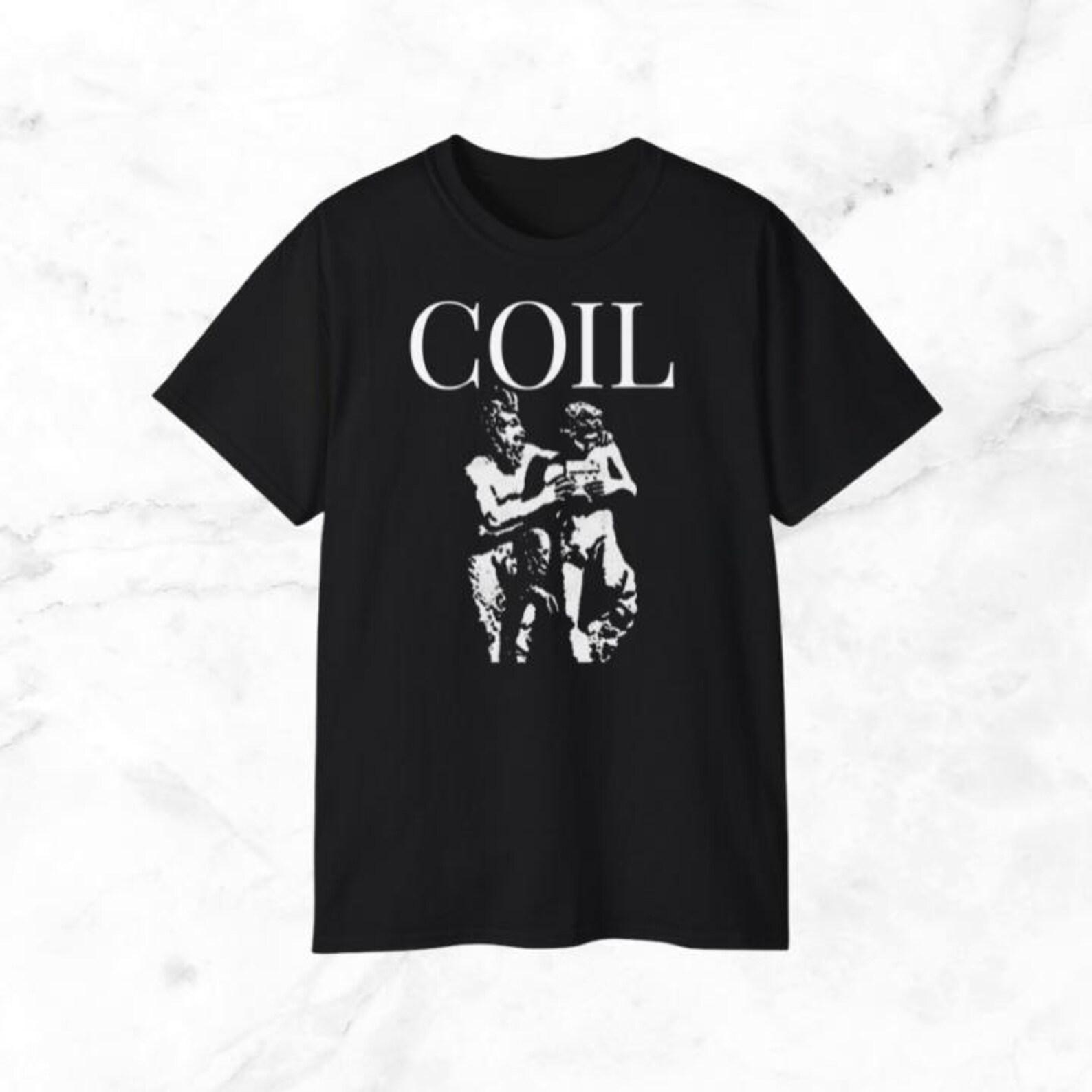 Coil Band T-Shirt - Noise Music Cotton Tee M