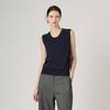 BCBG Embossed Stripe Knit Sleeveless B4m4k375