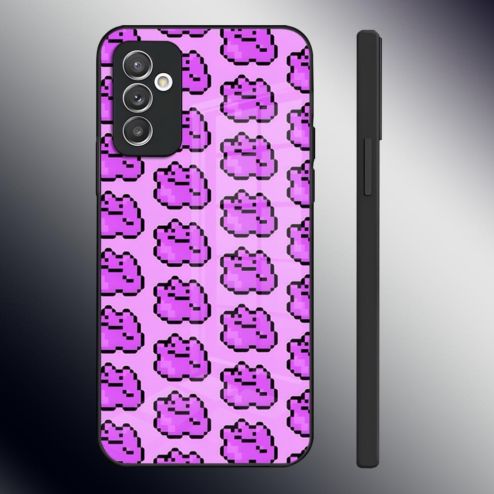 Cartoon Cute Ditto Phone Case For Samsung S24 Ultra S23 S22 S20 Fe S21 Plus A54 A34 A24 A53 A13 A16 Glass Back Cover