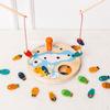 Wooden Magnetic Fishing Toys Letters Cognition Games for Birthday Early Learning Gift Boy