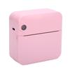 Mini Thermal Printer Bluetooth Inkless Portable Printer Pocket Label Maker with APP for DIY Photos Study Notes Pink