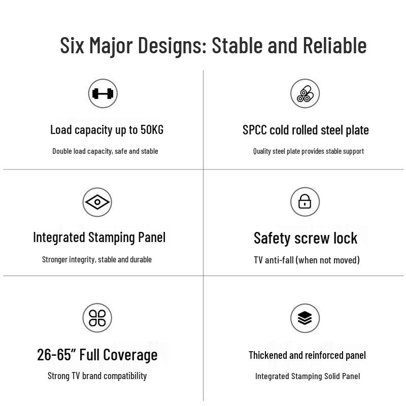 Universal Fixed TV Wall Mount