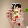 Lucky Money Cat Phone Case For iPhone 17 16 15 14 11 12 13 Mini Pro XS Max Plus Funda Shell