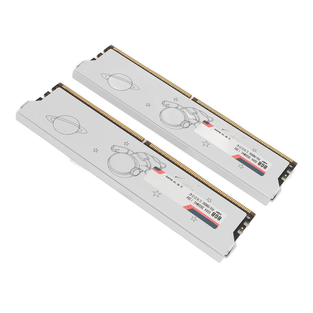 DDR4 RAM XMP CL18‑22‑22‑42 28800 25600 Bandwidth PCB Metal High Density Desktop Gaming PC Memory Module for Computer