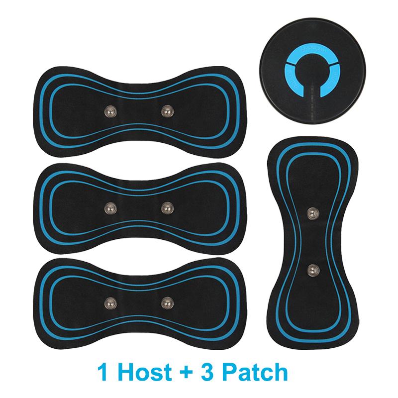 Ems Neck Massager Tens Electric Cervical Vertebra Massager Body Stretcher Patch Pulse Muscle Stimulator For Body Arm Leg Massage