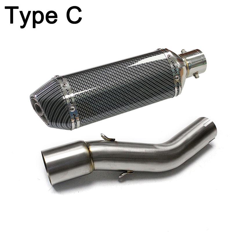 Stainless Steel Modified Exhaust Mid-Pipe for Suzuki GSX250