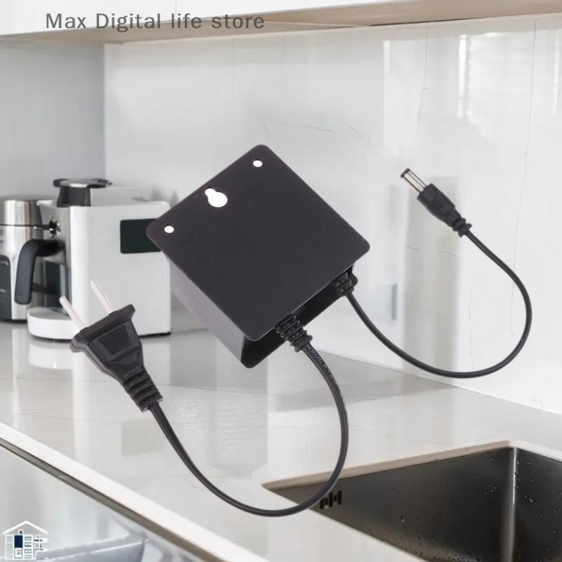 1pc Waterproof US Plug DC12V/1.5A Power Charger Adapter for CCTV Security Systems & AHD Surveillance Cameras, Input AC100V-240V