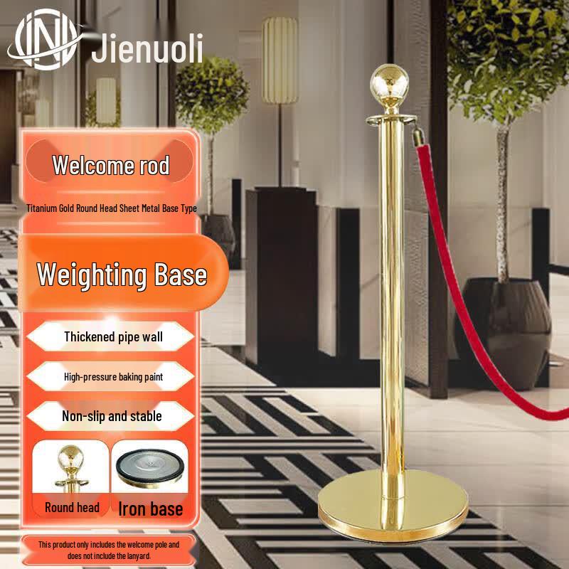 Luxury Stainless Steel Crowd Control Stanchion with Retractable Belt