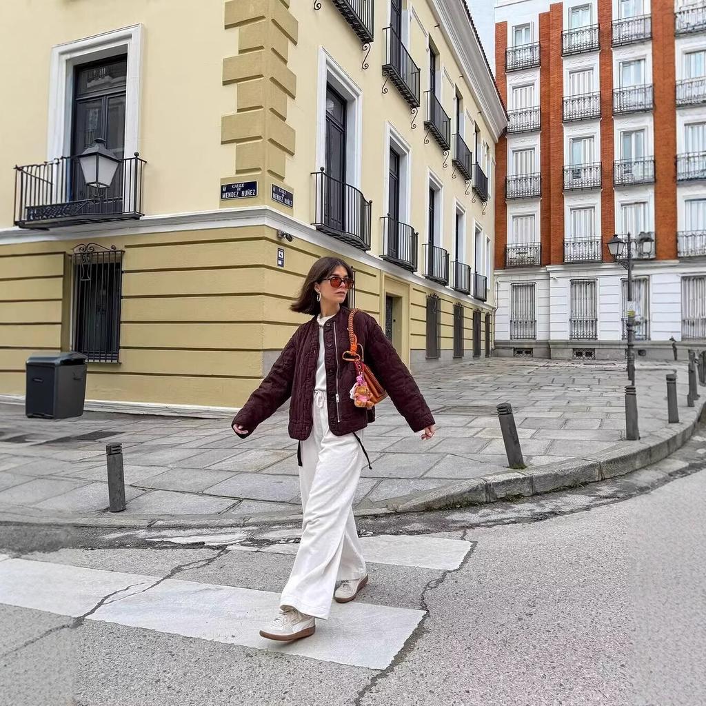 Autumn And Winter Street Fashion Loose Quilting Cotton Jacket