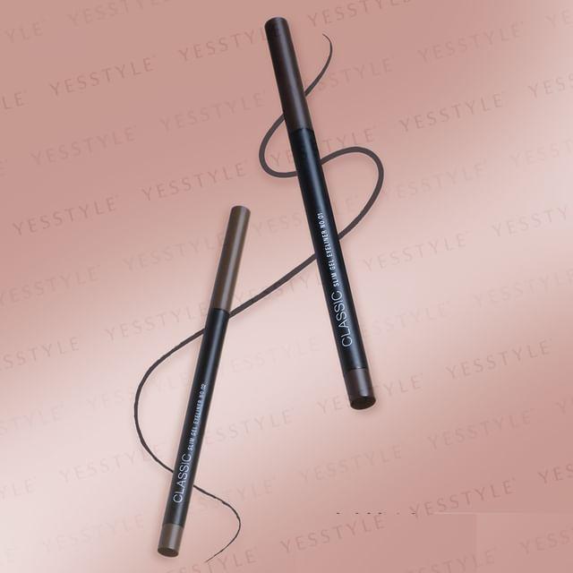 Solone - Классическая тонкая гелевая подводка для глаз 01 Dark Brown