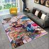 Tappeto T-Taylor Singer Music per Stanza dei Giochi, Camera da Letto, Soggiorno, Divano, Decorazione Casa, Tappeto per Area Bambini, Tappetino Antiscivolo, Regalo