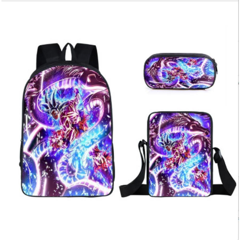Dragon Ball Dragon Ball Trend Backpack European and American Retro Schoolbag 1st Grade~ 4th Grade Bag