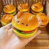 Squishy Stress Relief Toy Hamburger Pinching Cookies Soft Slow Rising Squeeze Toys Anxiety Relaxation Office Desktop Accessory