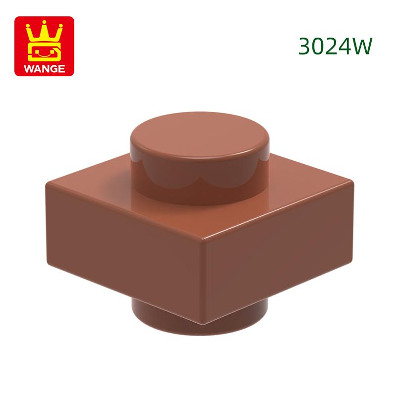 Non-Toxic 549Pcs/Lot 3024W 1X1 Double Cylinder Block Moc Color Accessories Compatible With Brick Diy Children'S Toy S1355