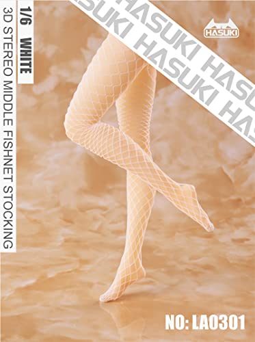 

[TOYBARJAPAN] 1/6 figure accessories/HASUKI LA03 Beautiful super -sexy women 3D nettox -steak (not included body, head and shoes) (01 white)