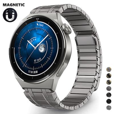 22mm Stainless Steel Magnetic Band for Huawei GT5 3 Pro 46mm Strap for Samsung Galaxy 3 45mm for Amazfit Balance GTR 47mm Correa
