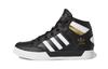 Originals Mid Top Kids' Skateboarding Shoes Black Gold Children Aged 3 7 Years Old FV5735