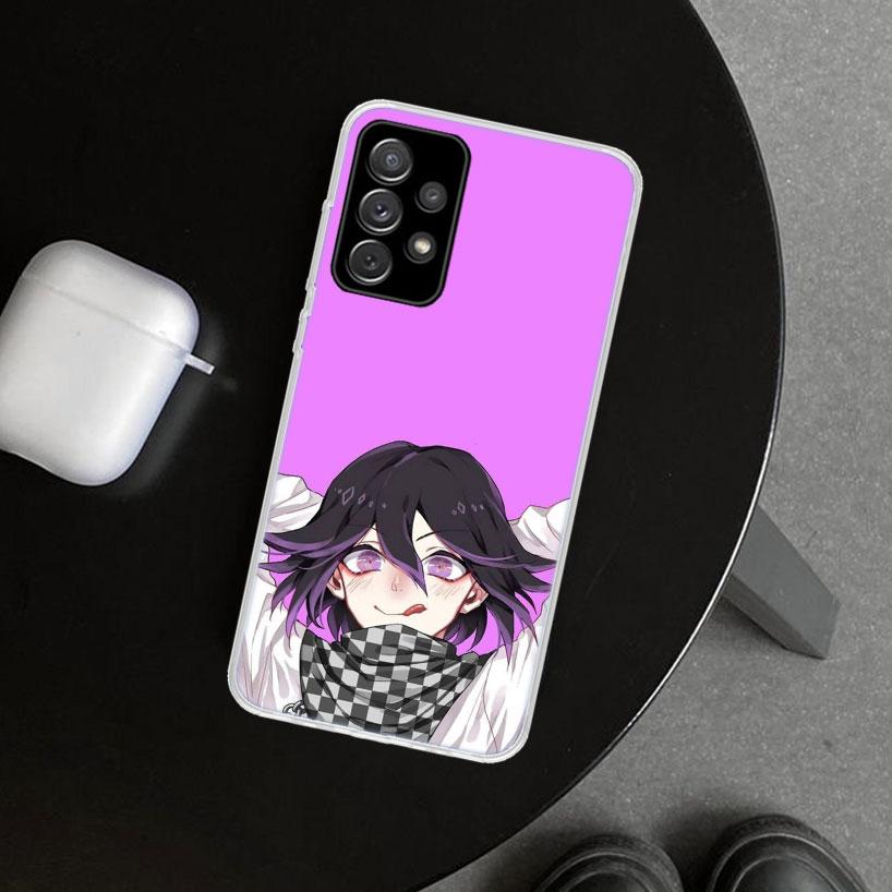 Danganronpa Kokichi Ouma Phone Case Cover for Samsung Galaxy A12 A22 A32 A52 A72 A02S A51 A50S A31 A20S A10S Note 20 Ultra 10 Pl