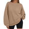 Women's Solid-color Fashionable Long-sleeved Top
