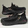 Handmade Men's 2026 New Summer Mesh Hollow Breathable Shoes