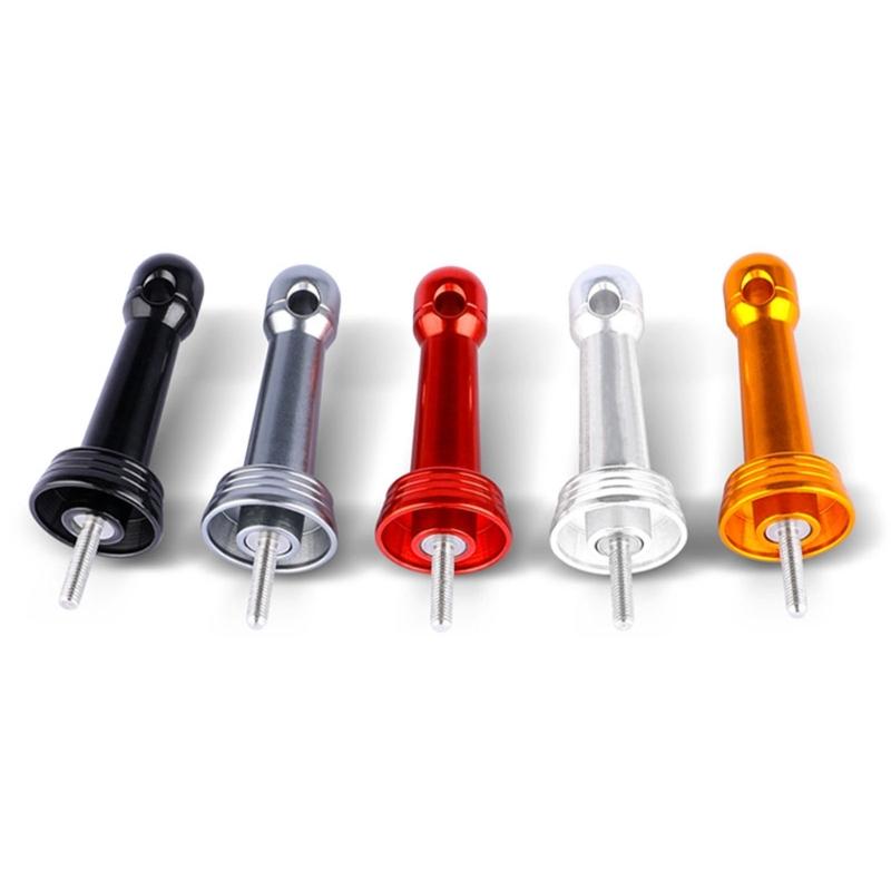Fishing Reel Balancers Reel Stand Equipped with Gasket and Rubber Rings Aluminum Fishing Wheel Balance Rod